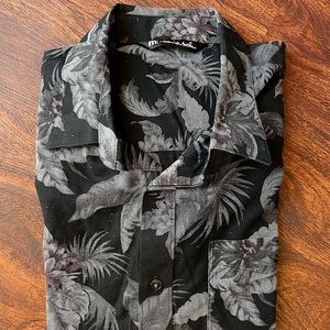 TravisMathew Floral Button-Up Shirt